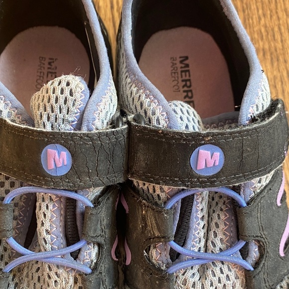 Trail Glove Kids Lavender Lustre  Merrell barefoot shoes, size 3.5. Great cond - Picture 12 of 14